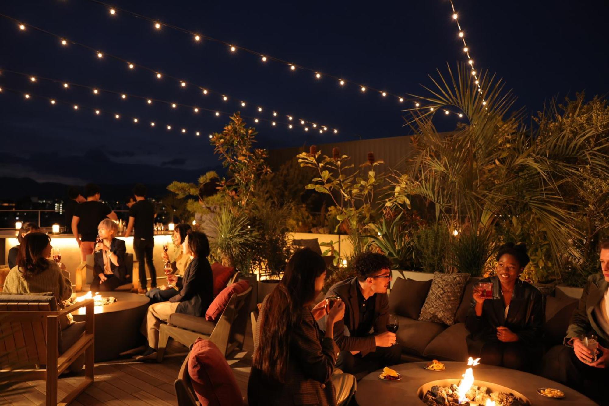 Nohga Hotel Kiyomizu Kyoto Exterior photo The Standard Hollywood's rooftop at night